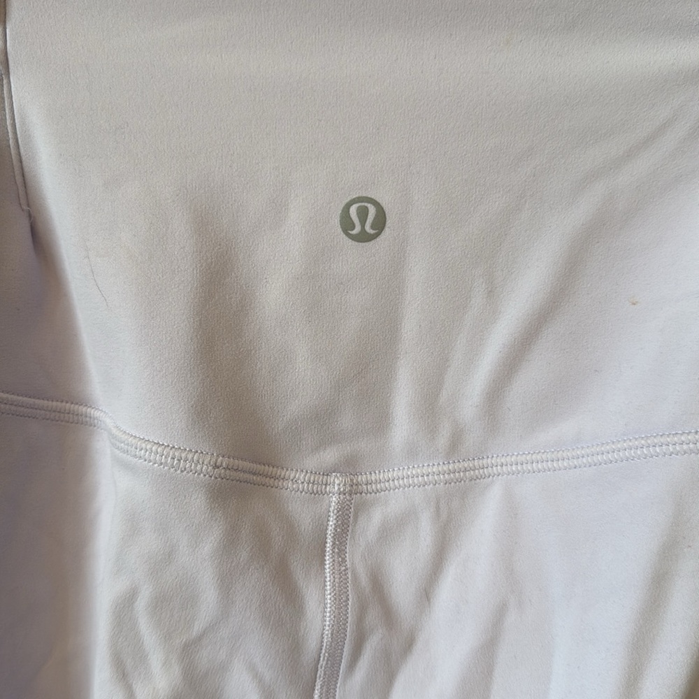 Lululemon leggings light lavender color size 12 - Picture 6 of 10